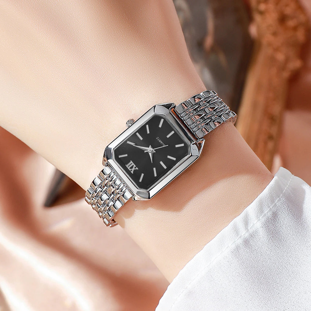 Elegant Dames Horloge - Rechthoekig Design
