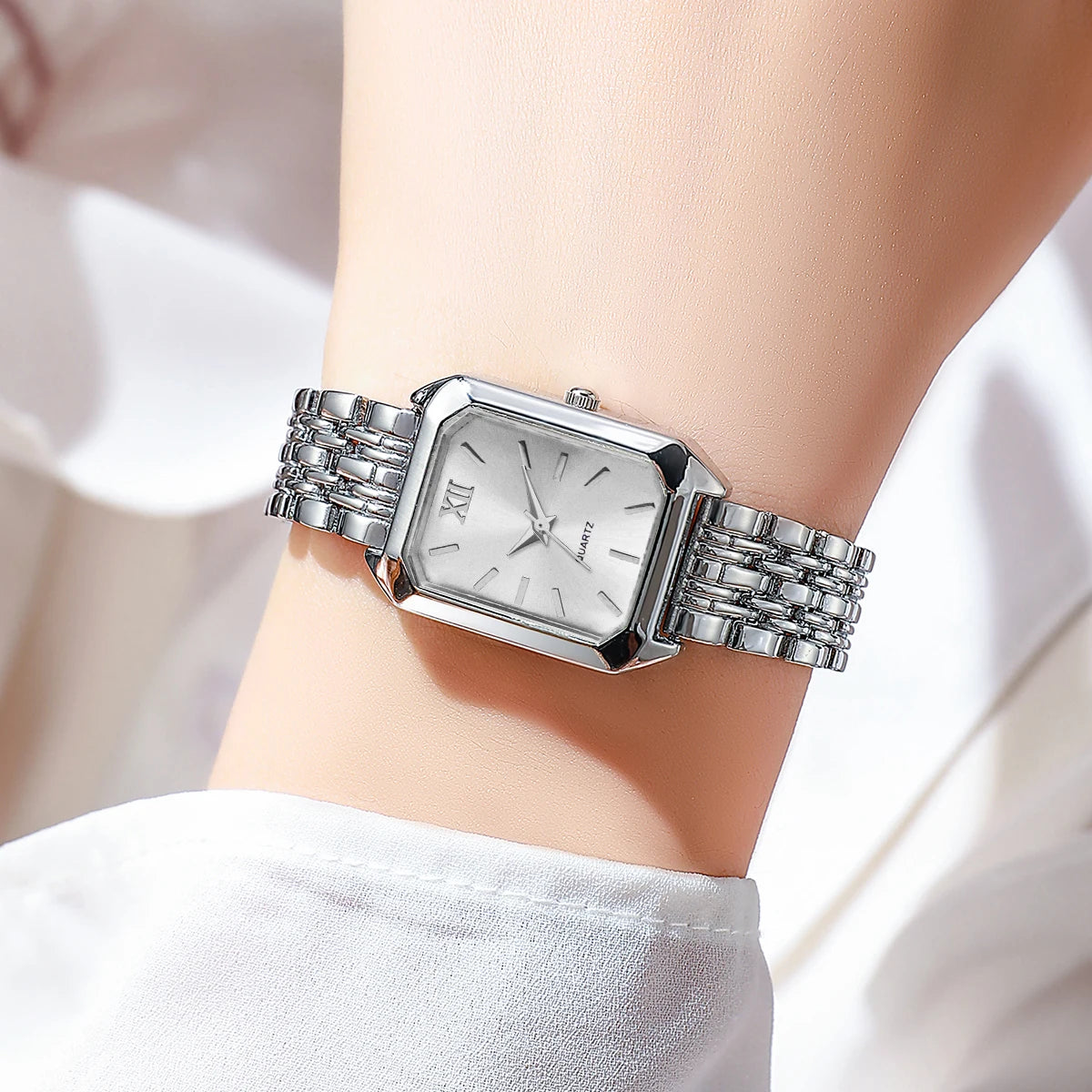 Elegant Dames Horloge - Rechthoekig Design