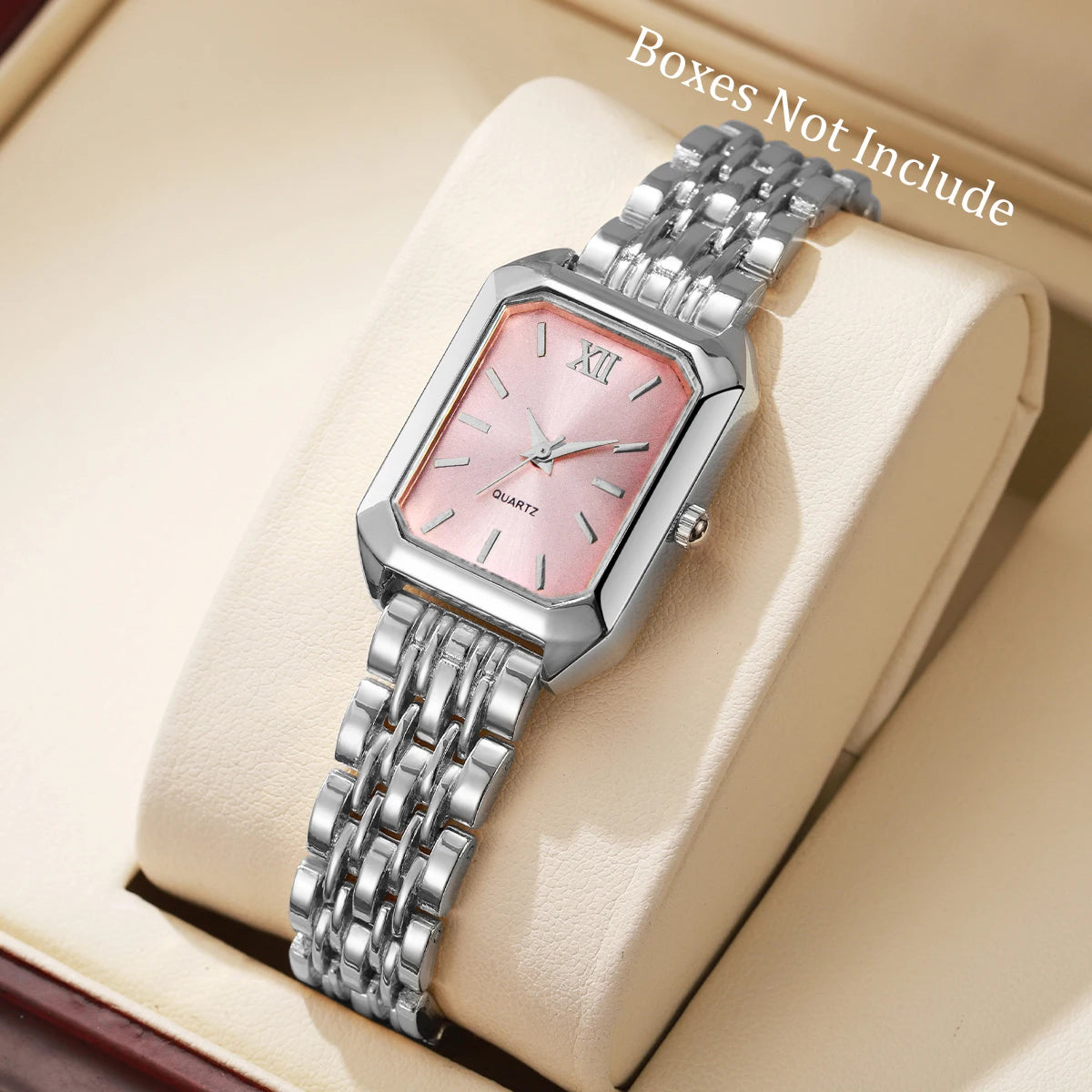 Elegant Dames Horloge - Rechthoekig Design